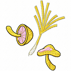 Mushroom Embroidery Design 5 Mushroom Embroidery Design 5